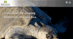 Desktop Screenshot of edutourscostarica.com